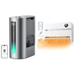 Paquete humidificador inteligente Dreo HM713S 6L niebla cálida fría dormitorio 60 horas llenado superior con calentador