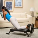 Lifepro Banco de entrenamiento Nordic Curl – Máquina de rizar isquiotibiales para gimnasio en casa y banco de glúteos co