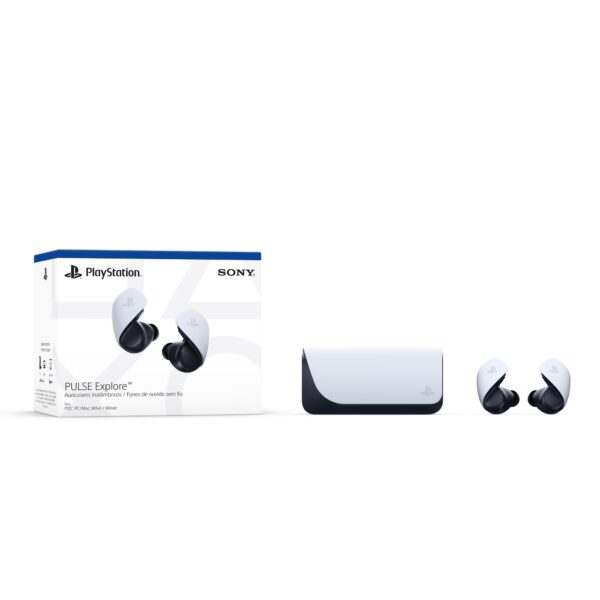 Auriculares inalámbricos Sony PULSE Explore CFI-ZWA2 adaptador PlayStation Link estuche de carga audio espacial