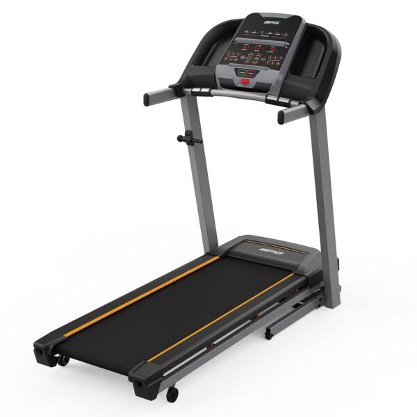 Caminadora plegable AFG HTM1445-01 motor 2.25HP inclinación 10 niveles Bluetooth 6 programas