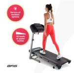 Caminadora plegable AFG HTM1445-01 motor 2.25HP inclinación 10 niveles Bluetooth 6 programas