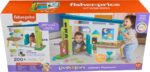 Fisher-Price Juguete de aprendizaje para bebés Laugh & Learn Ultimate Playhouse con Smart Stages y 9 accesorios de juego