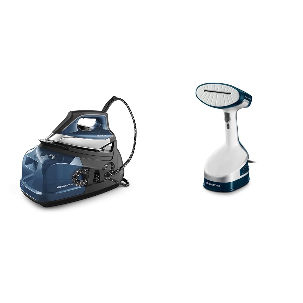 Version 1.0.0 Estación de vapor Rowenta Perfect Steam Pro DG8624 1800W suela Microsteam 400 agujeros tanque extraíble 1.1 L vaporizado