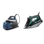 Paquete plancha vapor Rowenta Perfect Steam Pro y Pro Master suela acero inoxidable 400 microvapor 1800 vatios