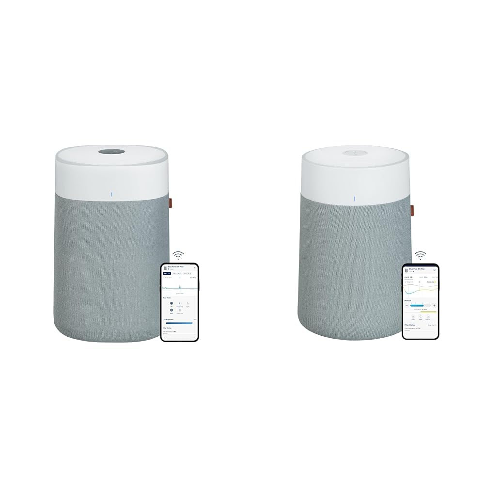 Version 1.0.0 Purificador de Aire BLUEAIR HEPASilent para Habitaciones Grandes y Dormitorios