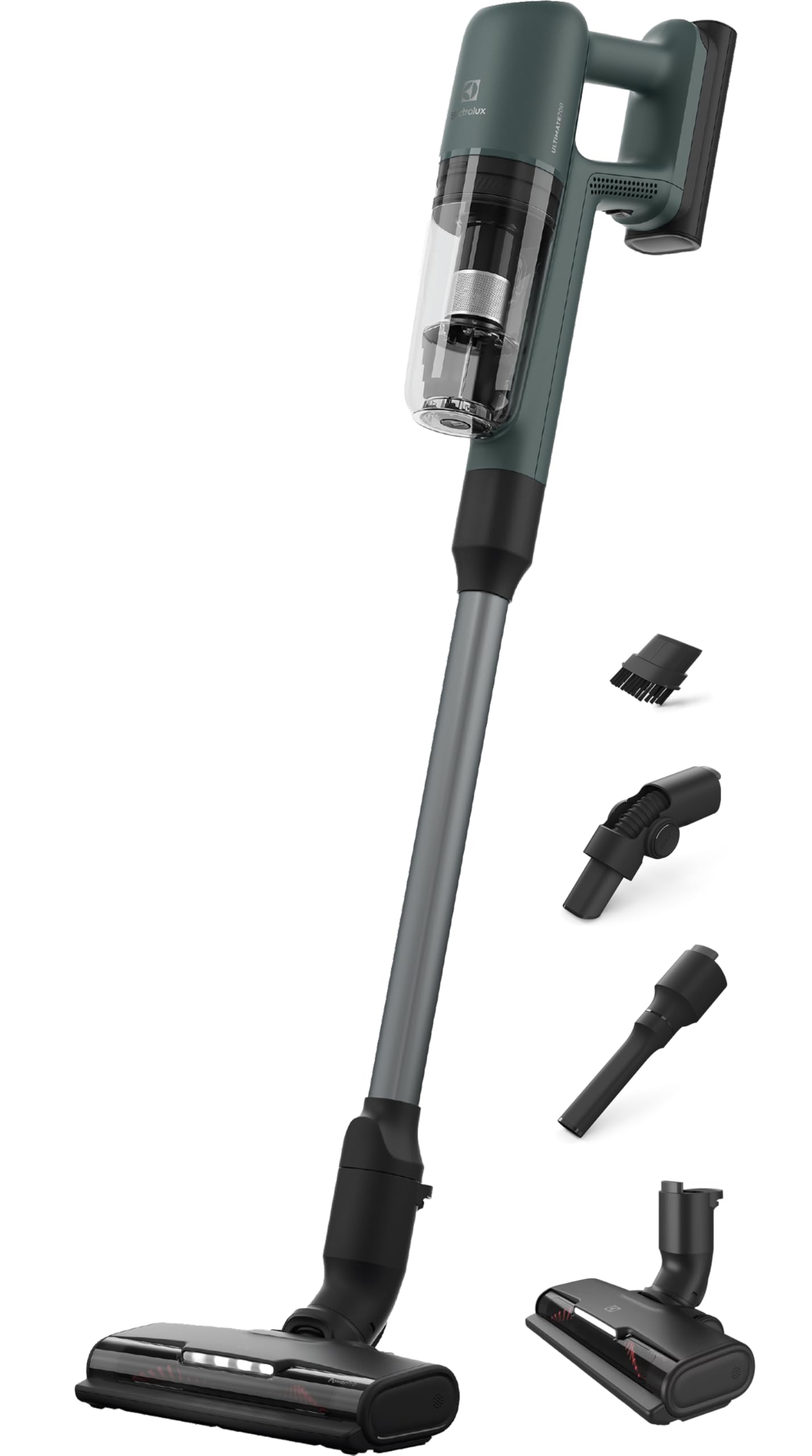 Version 1.0.0 Aspiradora de Palo Inalámbrica Electrolux Ultimate700 EHVS75S1AO Boquilla PowerPro 50 Minutos 4 Modos Verde Océano
