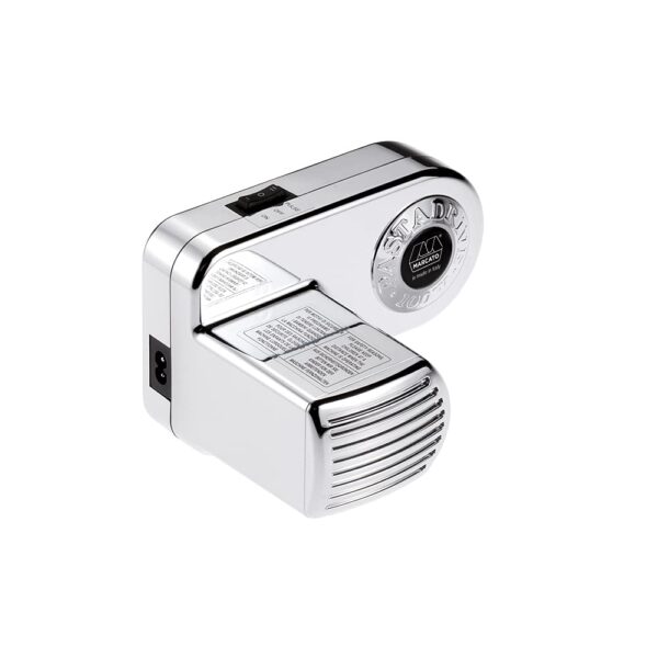 MARCATO Hecho en Italia Pastadrive 110W Máquina eléctrica de pasta de acero cromado. Compatible con máquinas Atlas & Amp
