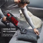 Aspiradora Inalámbrica Palo Rowenta X-Force Flex 12.60 RH98A2U1, 150AW, Tecnología Flex, 45 Minutos, Para Mascotas