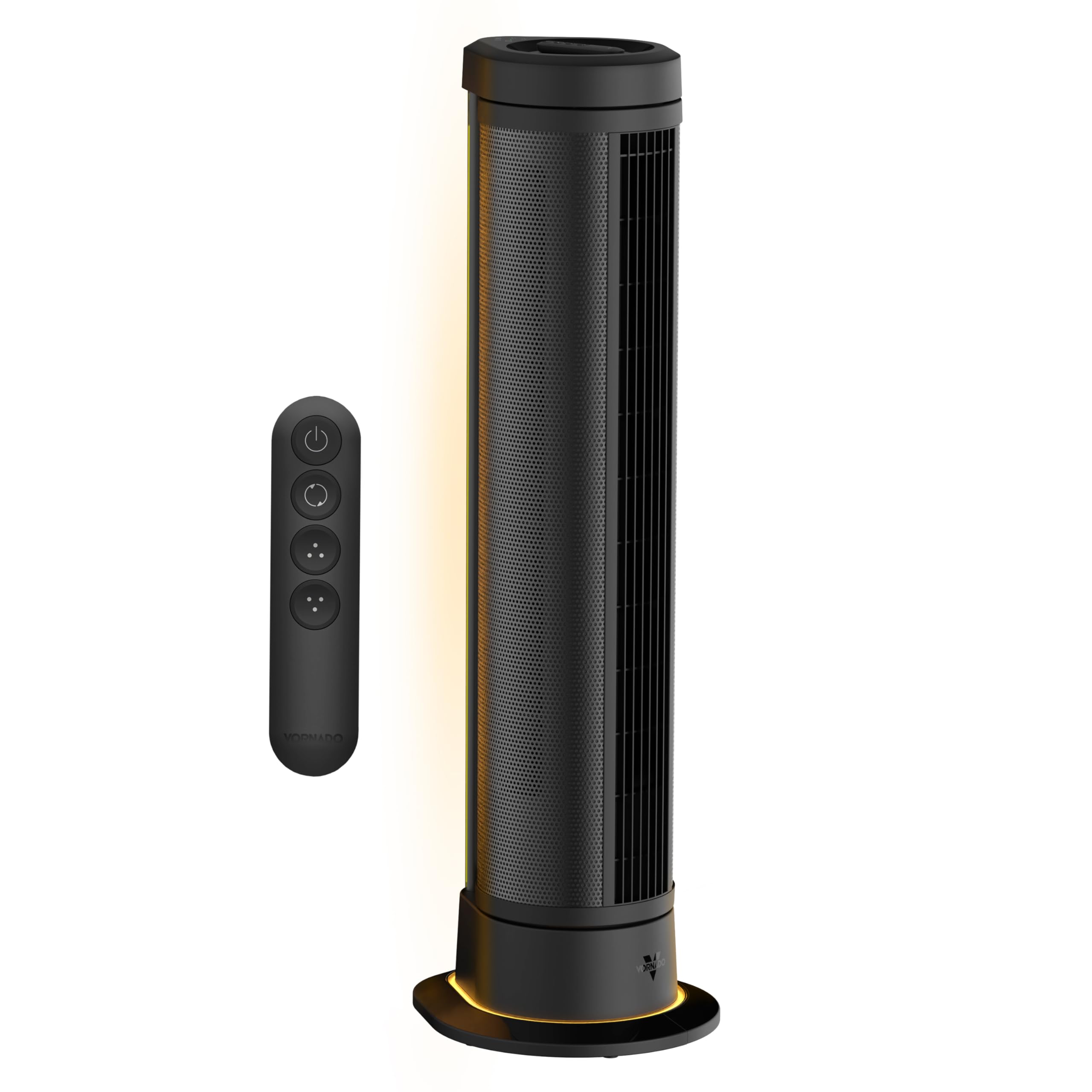 Version 1.0.0 Ventilador de Torre Vornado ARA FA1-0208-06 | 40 Pulgadas, 5 Velocidades, Luz Ambiental, Control Remoto y Táctil, Negro