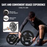 VEVOR Safety Squat Bar, 700 & 1500 LBS, Plus 500 LBS Hex Barbell Trap Bar, Ideal for Squats, Deadlifts, Lunges, Rehab