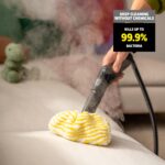 Limpiador de vapor multiusos Kärcher SC 3 Easy Fix 1.513-657.0 sin químicos calentamiento 40 segundos para lechada azule