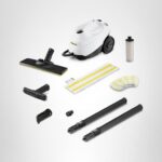 Limpiador de vapor multiusos Kärcher SC 3 Easy Fix 1.513-657.0 sin químicos calentamiento 40 segundos para lechada azule