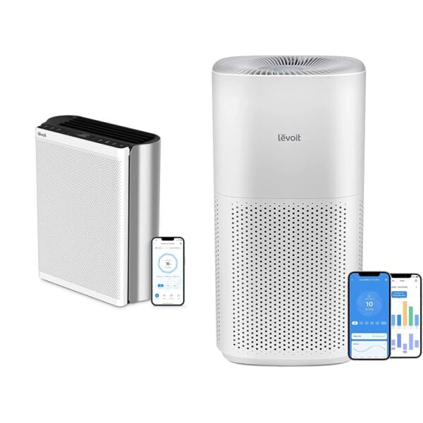 Purificador de Aire LEVOIT para Habitaciones Grandes hasta 3175 ft² con WiFi