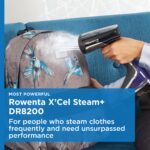 Paquete Vaporizador de Mano Rowenta X-Cel 1600 Vatios Calentamiento Rápido 25 Segundos