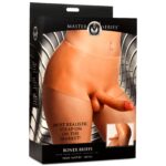 MASTER SERIES Boner Briefs - Bragas de silicona para el pene para mujeres y parejas. Fabricados con silicona de primera