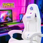 Silla gaming Sonic the Hedgehog Sakar International 021331098306 piel sintética reclinable ergonómica