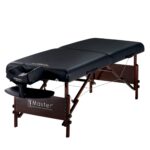 Master Massage Del Ray Pro - Mesa de masaje portátil de 30 pulgadas, capacidad de 750 libras, color negro