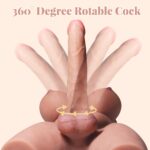 Muñeca sexual transexual consolador de torso – AUSLOVE juguete sexual masculino con consolador flexible para mujeres, pe