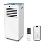 Aire acondicionado portátil DR.PREPARE DCAC08BF 8000 BTU WiFi refrigeración deshumidificador ventilador modo suspensión
