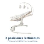 Maxi-Cosi Cassia Columpios para Bebés: Columpio Portátil Inteligente para Bebé con Música, Columpio Ligero y Plegable, C