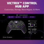Control Inalámbrico PDP Victrix Pro BFG 049-002-BK para Xbox Series X S One Windows 10 11 Modular Dolby Atmos Audio