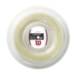 WILSON Cuerda de tenis NXT 17 - Carrete de 656.2 ft, color blanco