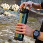 Termo Botella de Agua Ligero Boca Ancha Hydro Flask LW40LWB080 Tapa Flex