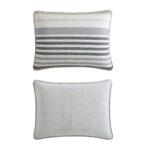 Juego de edredón reversible Nautica USHSA91279547 algodón talla King color beige Dover 3 piezas ropa de cama para todas