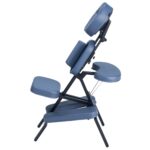 Master Massage Silla de masaje portátil ligera profesional plegable plegable de aluminio ajustable con funda de transpor