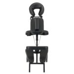 Master Massage Apollo - Silla de masaje portátil de tamaño extra grande, de aluminio ligero, plegable, postura sentada,