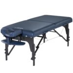 Master Massage Montclair Pro - Mesa de masaje portátil de 31 pulgadas, amortiguación de espuma viscoelástica, paneles de