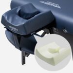 Master Massage Montclair Pro - Mesa de masaje portátil de 31 pulgadas, amortiguación de espuma viscoelástica, paneles de
