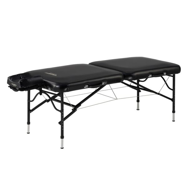 Master Massage StratoMaster LX - Mesa de masaje portátil de aluminio ultraligera de 30 pulgadas, cama de tatuaje, mesas