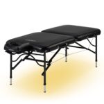 Master Massage StratoMaster LX - Mesa de masaje portátil de aluminio ultraligera de 30 pulgadas, cama de tatuaje, mesas