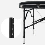 Master Massage StratoMaster LX - Mesa de masaje portátil de aluminio ultraligera de 30 pulgadas, cama de tatuaje, mesas