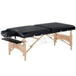 Master Massage Gibraltar Olympic LX - Mesa de masaje portátil extra ancha, extra ancha para clientes más grandes (32 pul