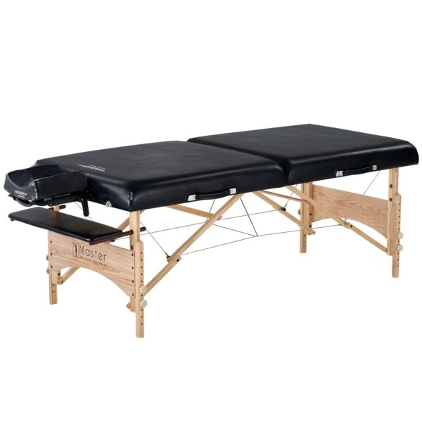 Master Massage Gibraltar Olympic LX - Mesa de masaje portátil extra ancha, extra ancha para clientes más grandes (32 pul
