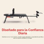 Sunny Health & Fitness No-Hang Traction & Inversion Decompression Table for Back Pain Relief, Adjustable Stretch Bench,