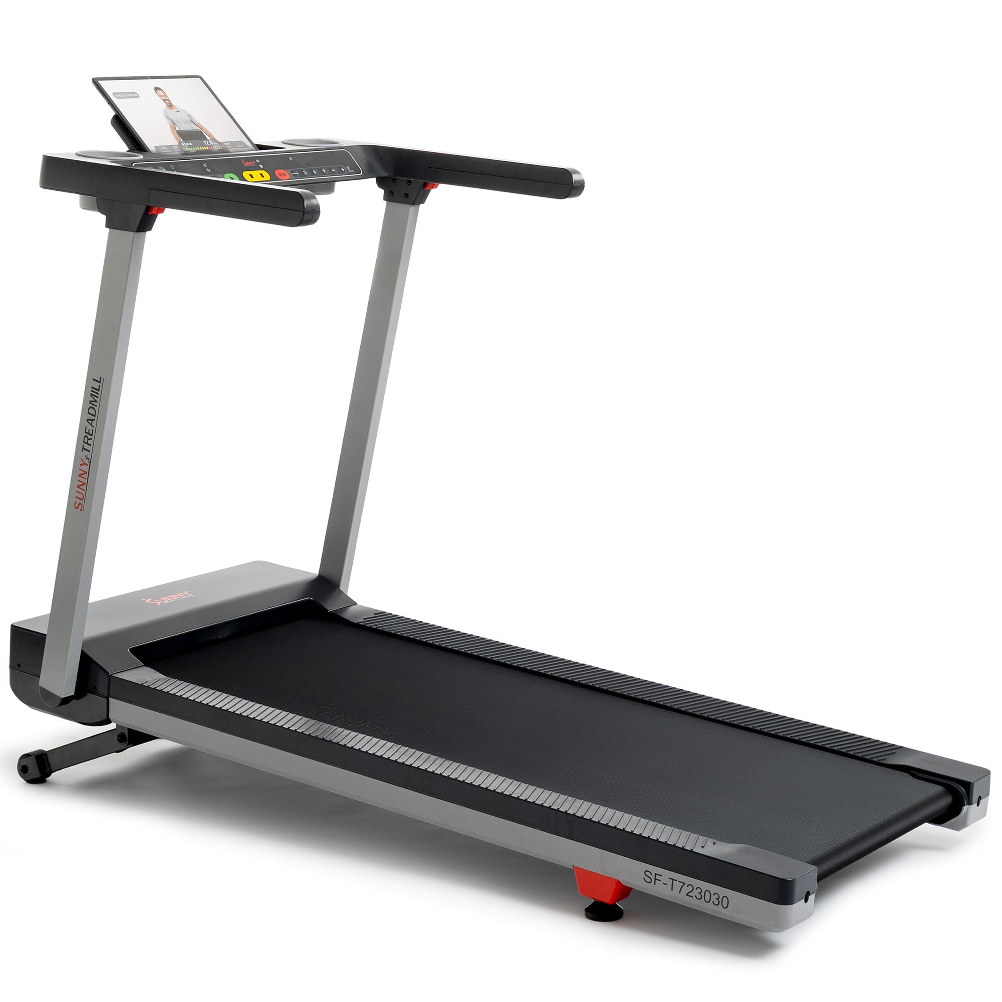 Version 1.0.0 Caminadora Inteligente Plegable Sunny Health Fitness SF-T723030 superficie 20 pulgadas inclinacion automatica compatible
