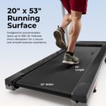 Caminadora Inteligente Plegable Sunny Health Fitness SF-T723030 superficie 20 pulgadas inclinacion automatica compatible