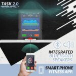 Caminadora Plegable 2 en 1 Bluefin Fitness Task 2.0 para bajo el escritorio velocidad hasta 5 mi/h altavoces Bluetooth a
