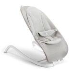Munchkin® Silla de bebé eléctrica con vibración y mecedora con pantalla táctil digital, sonidos relajantes y 3 posicione