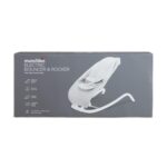Munchkin® Silla de bebé eléctrica con vibración y mecedora con pantalla táctil digital, sonidos relajantes y 3 posicione