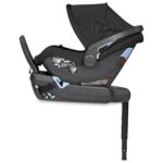 PEG Primo Viaggio Nido - Asiento de coche infantil con orientación trasera, color negro | Incluye base con pata de carga