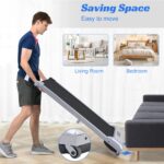 Caminadora Eléctrica Bajo Escritorio Fulvari 2 en 1 2.25 HP 260 libras portátil caminar trotar