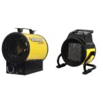 Paquete Calentadores Eléctricos Dura Heat EUH4000 4000W 240V y EUH1465 5120 BTU Cerámica PTC