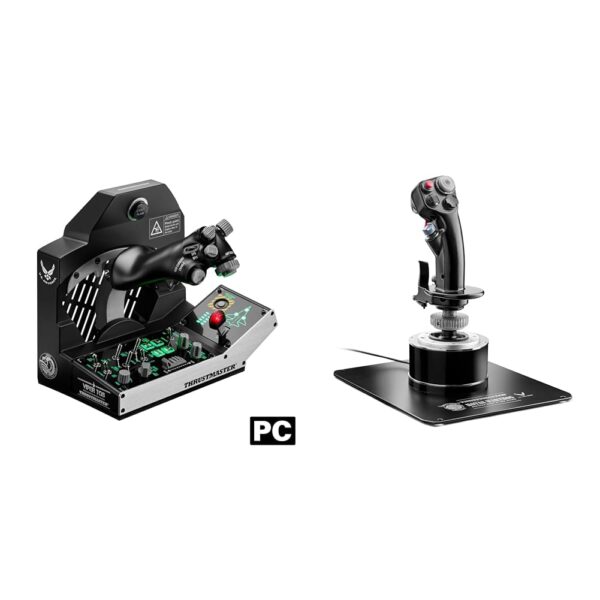 Pack simulador vuelo Thrustmaster Viper TQS Mission Pack acelerador cuadrante metal HOTAS Warthog joystick réplica A-10C