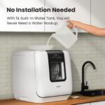 Lavavajillas de Encimera COMFEE QuickClean 6L 7 Programas UV + Aspiradora Black+Decker HNVC215B10 Inalámbrica
