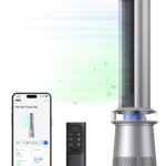 Ventilador de torre purificador de aire 2 en 1 Dreo MC710S DR-HTF010S 45 pulgadas oscilación 120 grados velocidad 27 pie