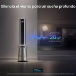 Ventilador de torre purificador de aire 2 en 1 Dreo MC710S DR-HTF010S 45 pulgadas oscilación 120 grados velocidad 27 pie